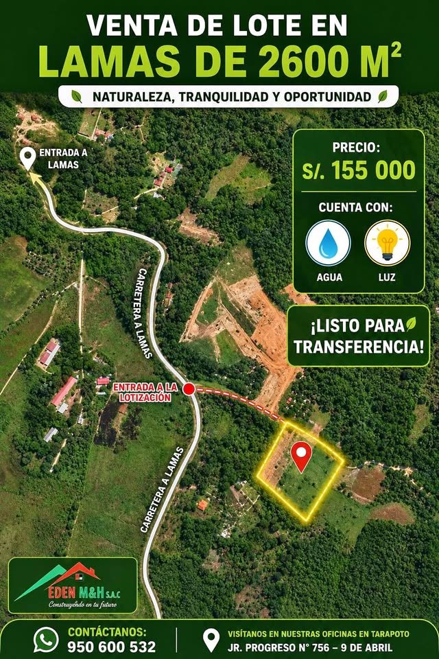Terreno en Tarapoto, San Martín — foto 1